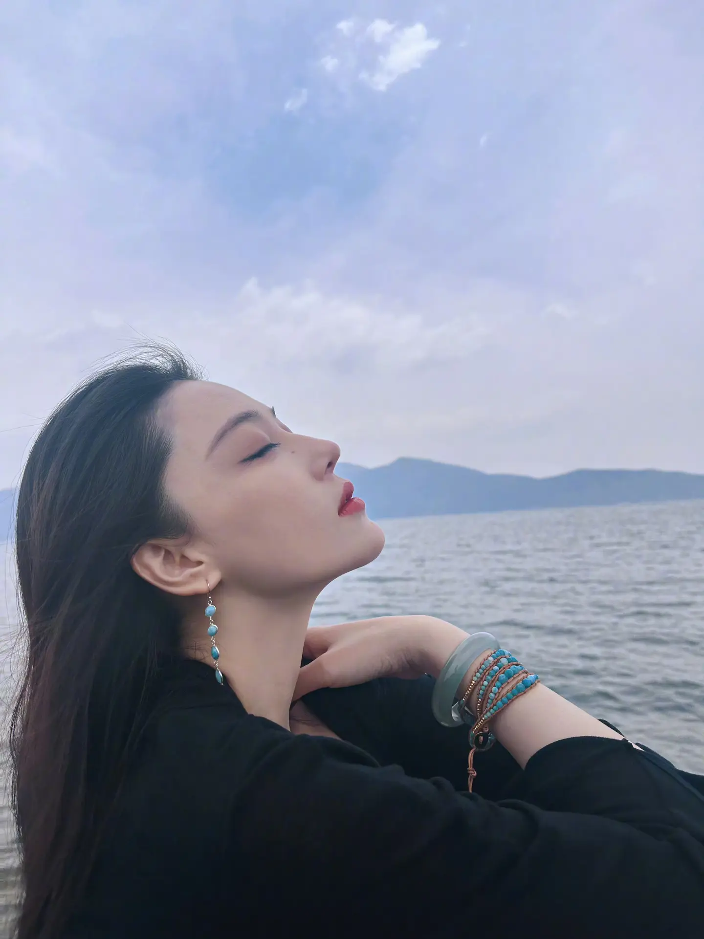 结婚后的张馨予感觉好潇洒