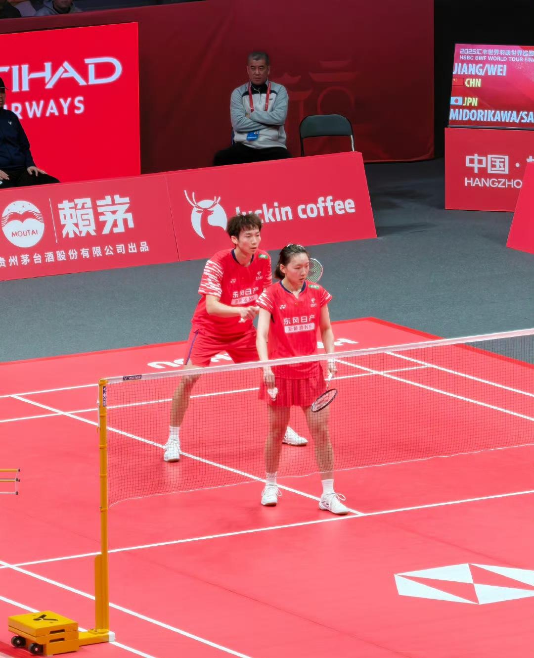 振欣组合🇨🇳两胜零负已出线[赞]！现在混双项目也是大舞台了，万万没想到巡回