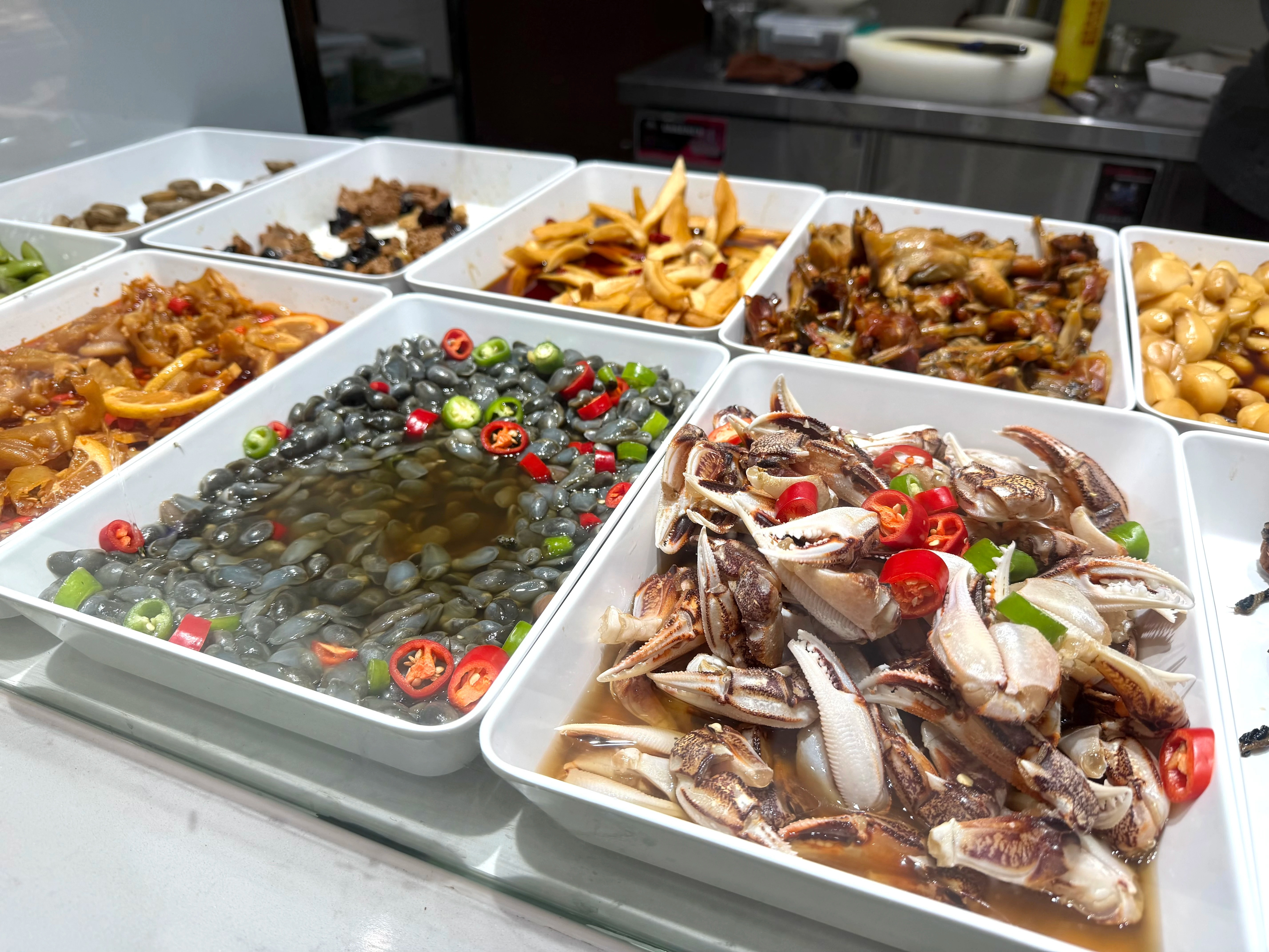 原来上海禁止生腌！在这生活这么多年，刚知道禁止🚫店内醉虾、醉蟹、醉蟛蜞、咸蟹、