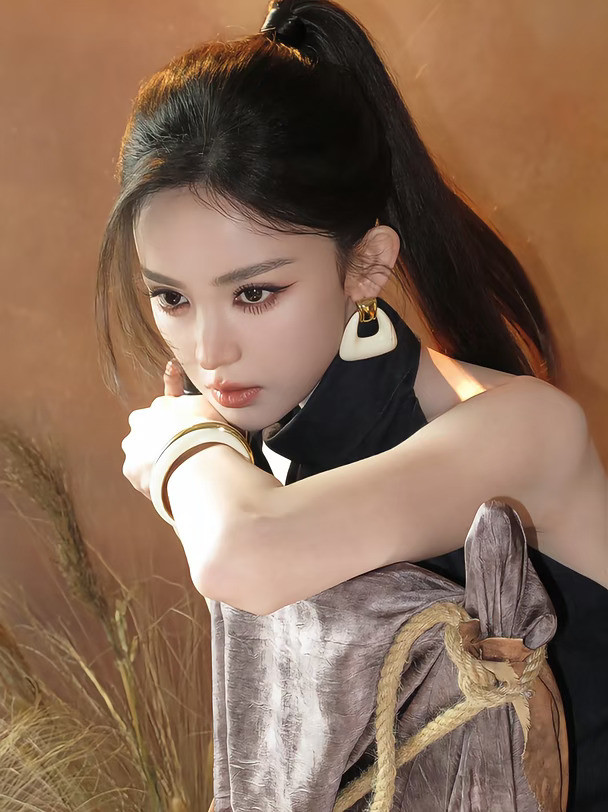 最适合高马尾的一个人出现了英姿飒爽的女战士#娜扎#古力娜扎