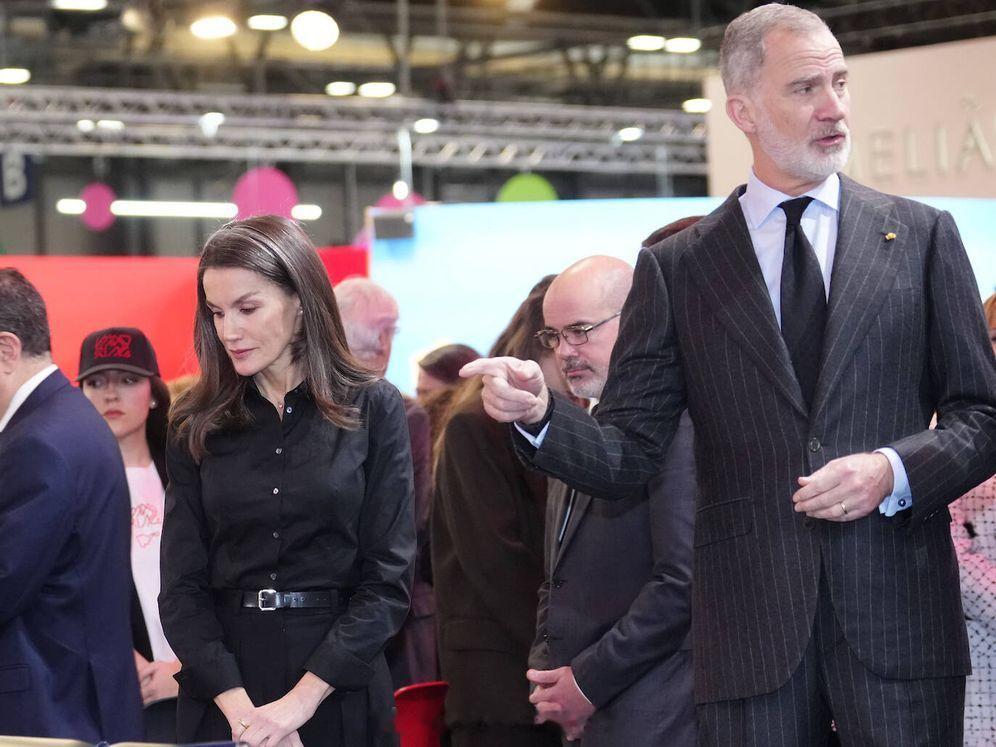 西班牙王室1月22日，费莱在马德里会展中心出席第46届马德里国际旅游交易会（F