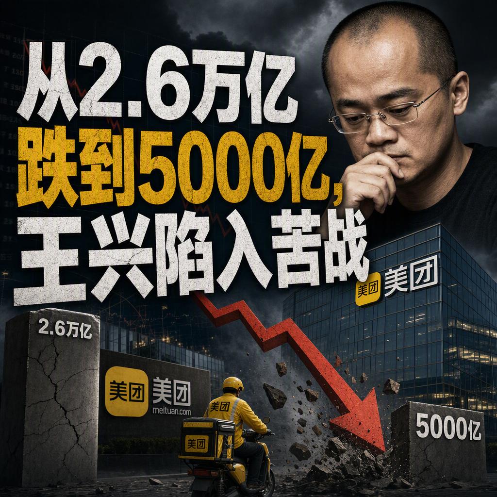很多人以为美团重回5000亿港元市值，是王兴又赢了一局。但把时间线拉长看，20