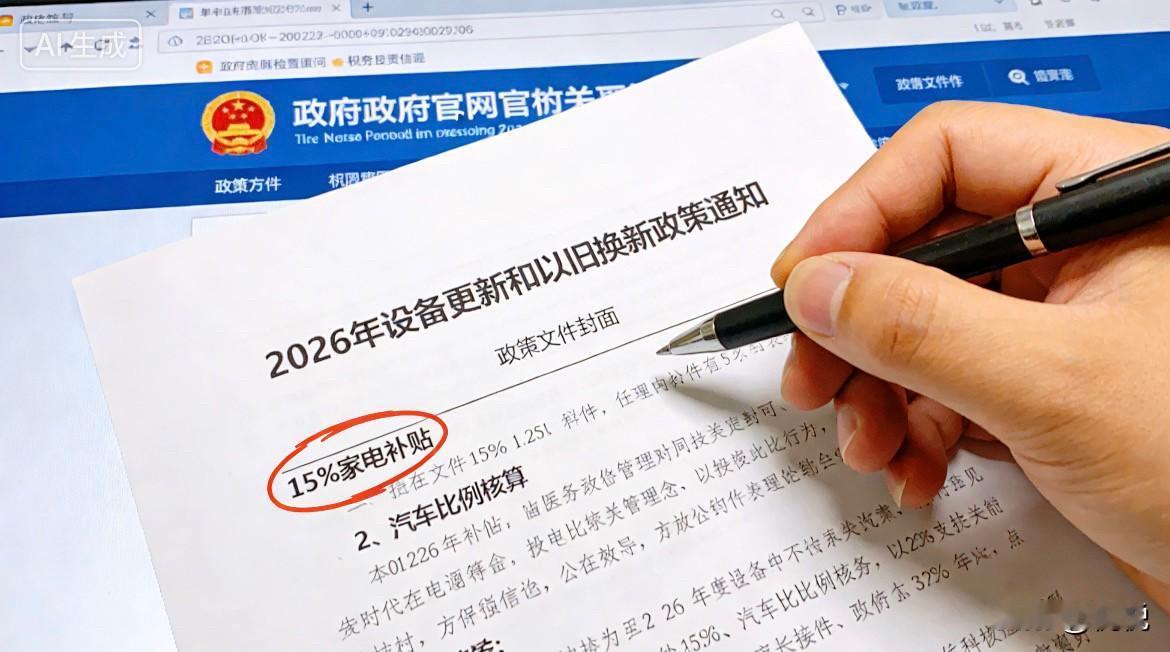 今晚，国家发展改革委和财政部又双叒叕放大招，发布新一轮家电、汽车补贴政策，