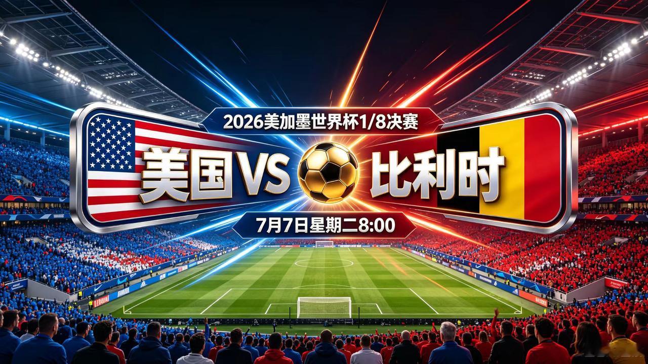 2026美加墨世界杯-1/8决赛，7月7日赛程日期：7月7日(星期二)03