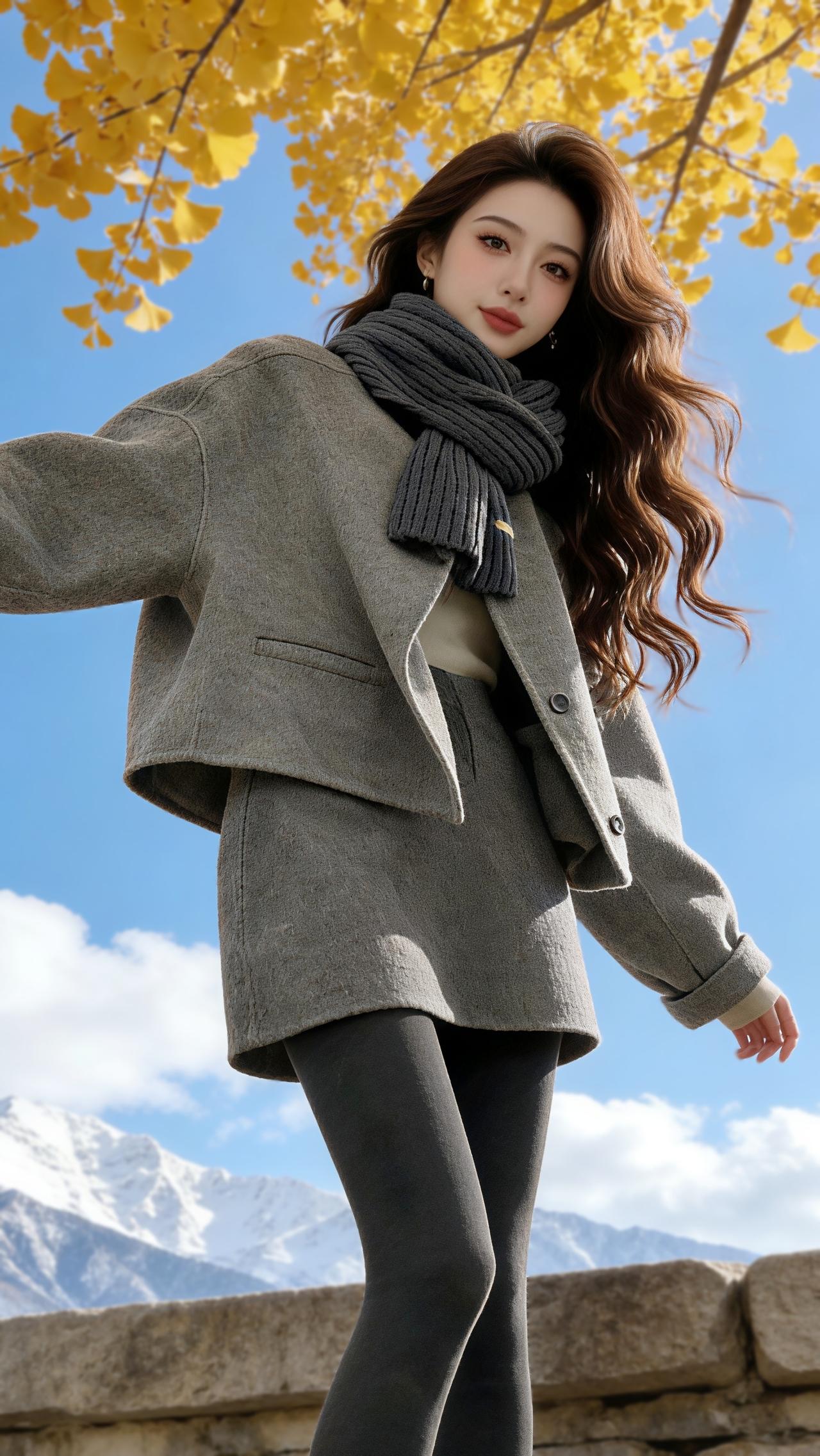 冬季穿搭思路小个子女生的冬季逆袭穿搭秋冬复古女装穿搭测评秋冬除了羽绒服还能穿点啥