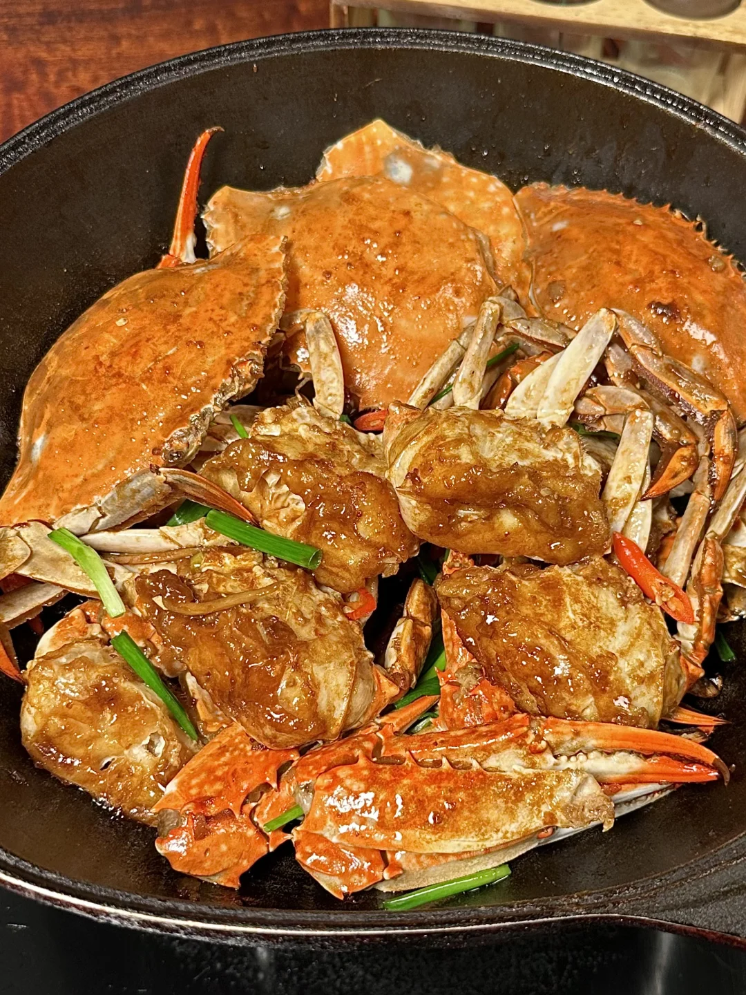 葱姜梭子蟹｜巨巨巨好吃！！