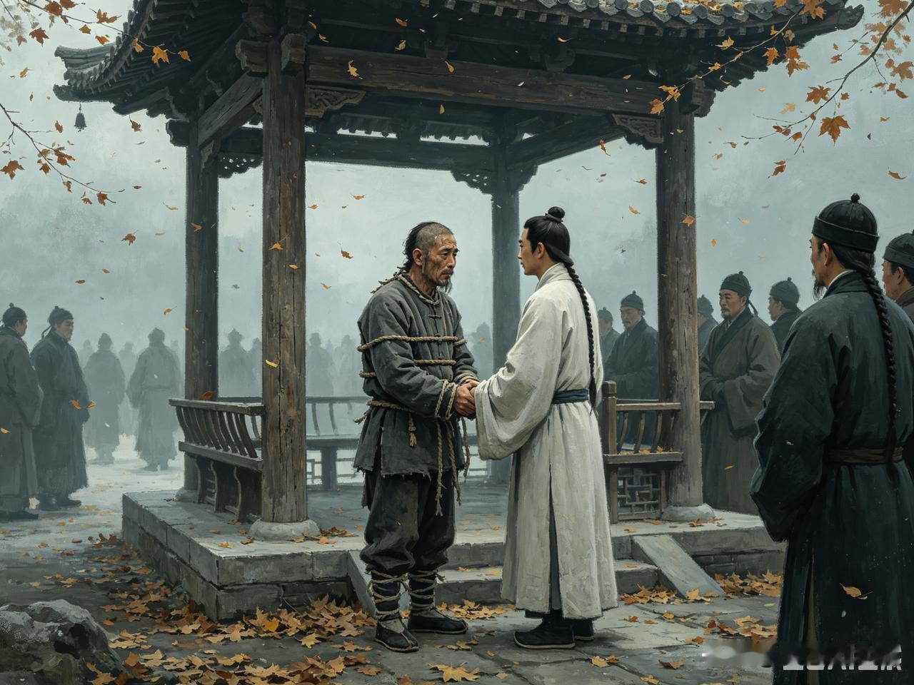 顺治十四年，丁酉科场案发，吴兆骞被诬陷科场舞弊，家产籍没，流放宁古塔。那一年他二