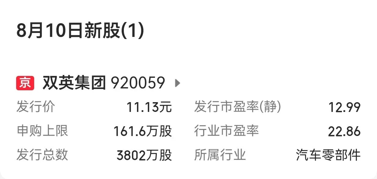 【下周A股市场：有4只新股申购】进入8月第二周(8月10日-14