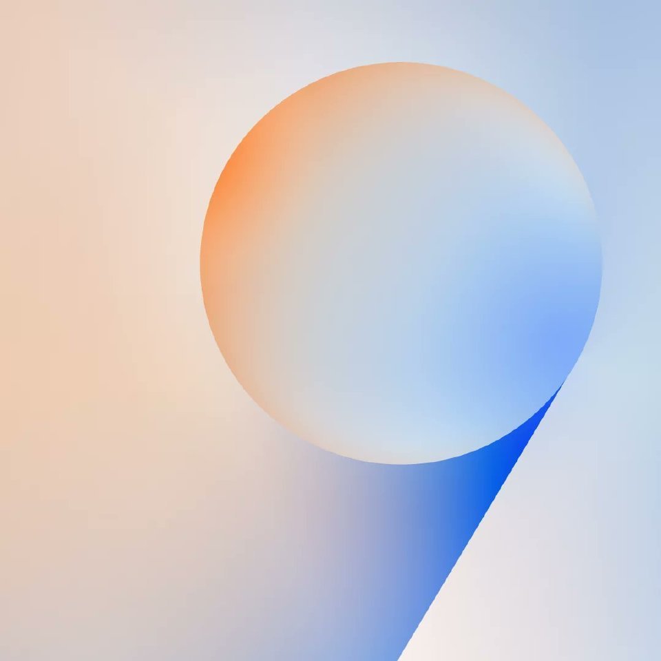 说实话，这张OneUI9.0的新壁纸第一眼真不算惊艳，甚至有点“平”。但你