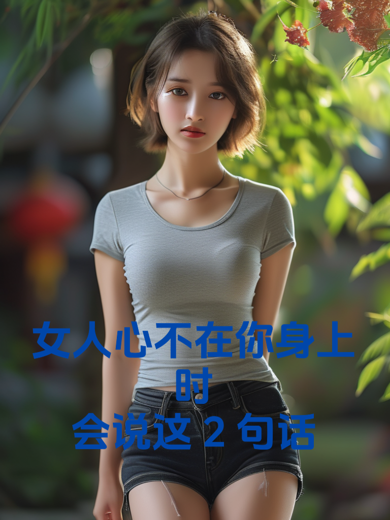 女人心不在你身上时，会说这2句话