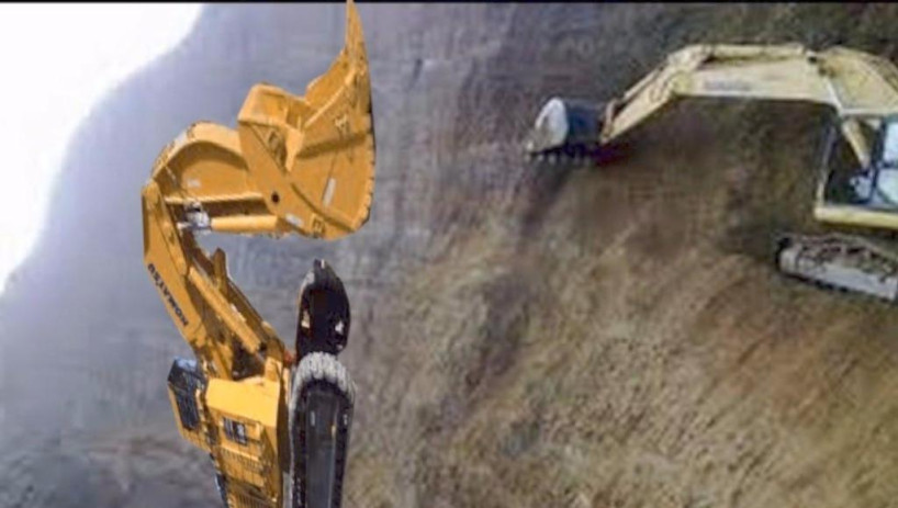 挖掘机视频图片