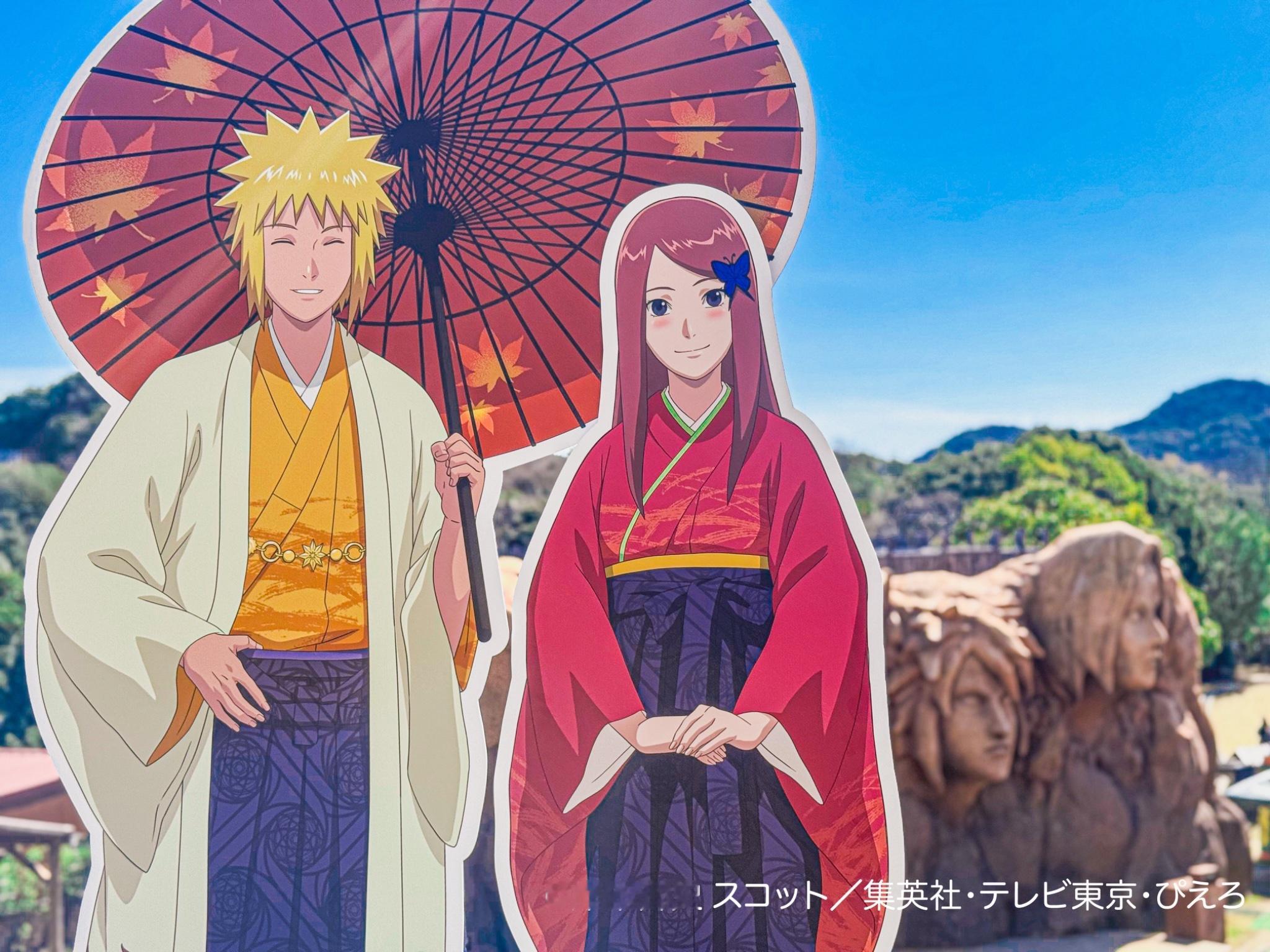 火影忍者•忍里海报分享鸣人雏田一家&水门玖辛奈火影忍者漩涡鸣人波风水门