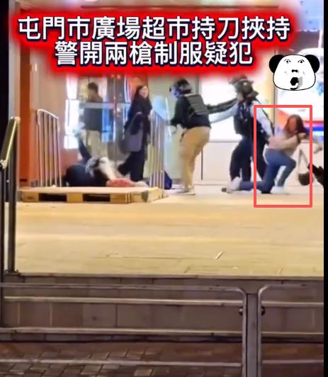 这三名香港阿Sir干的漂亮，出手不拖泥带水！这名持刀男子送医后身亡，网友在担心