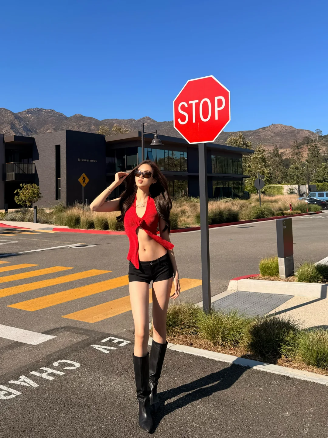 red brings me luck