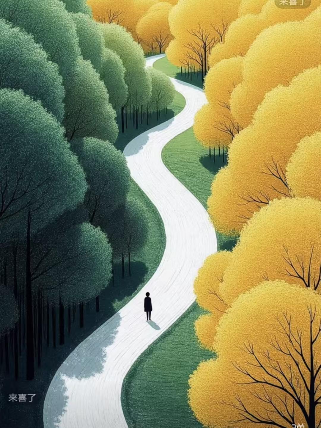 塞鸿秋·人生真谛人活一世尘烟绕，心宁体健方为妙。浮名虚利如烟渺，功名利禄