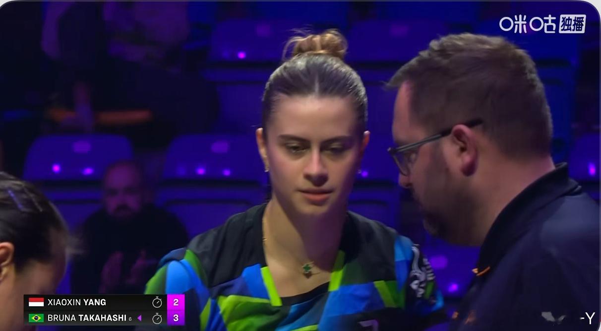 2025wtt法兰克福冠军赛女子单打32-16高桥布鲁娜3-2杨晓馨（8-11
