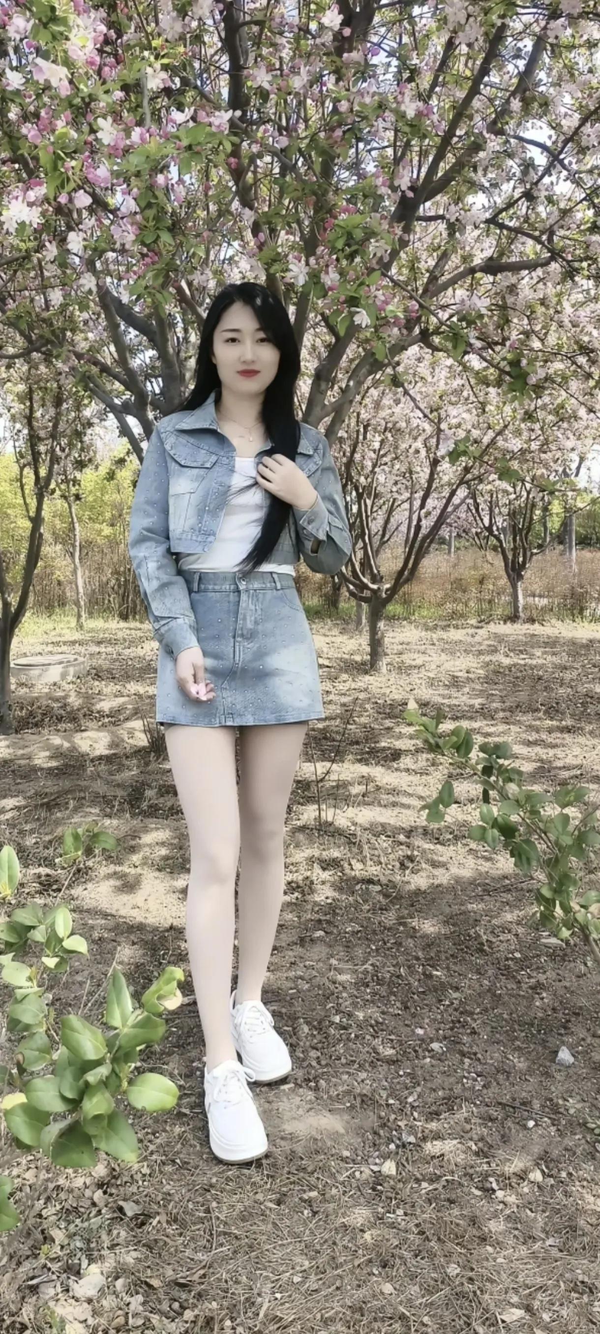 牛仔短裙高配休闲服时尚