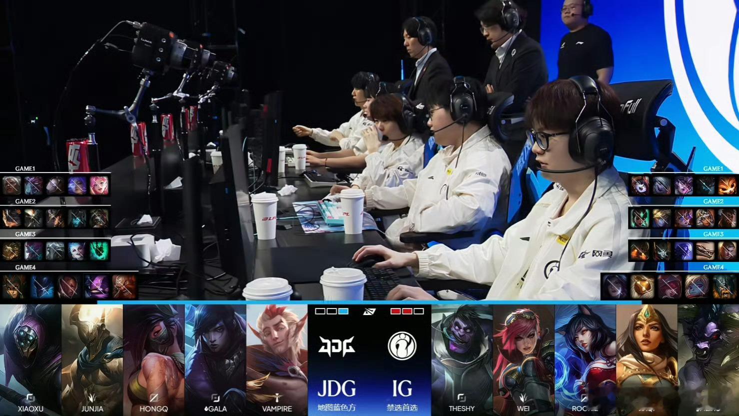 恭喜IG3-1JDG，拿下今天的比赛，并成功晋级S16，这一路走来不容易啊，