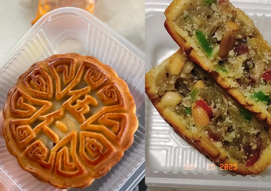 终于晓得月饼为啥卖不动咯昨晚下班饿惨了，去超市觅食瞅见月饼，一年没吃怪馋的，