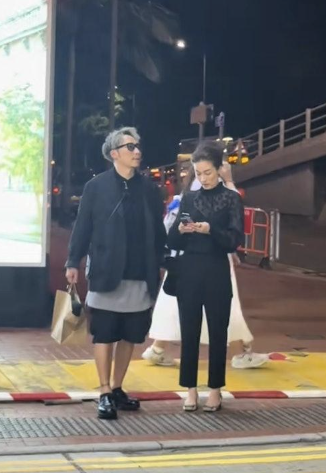 江美仪街头遇拍，同行神秘男似吴卓羲，视后近况受关注