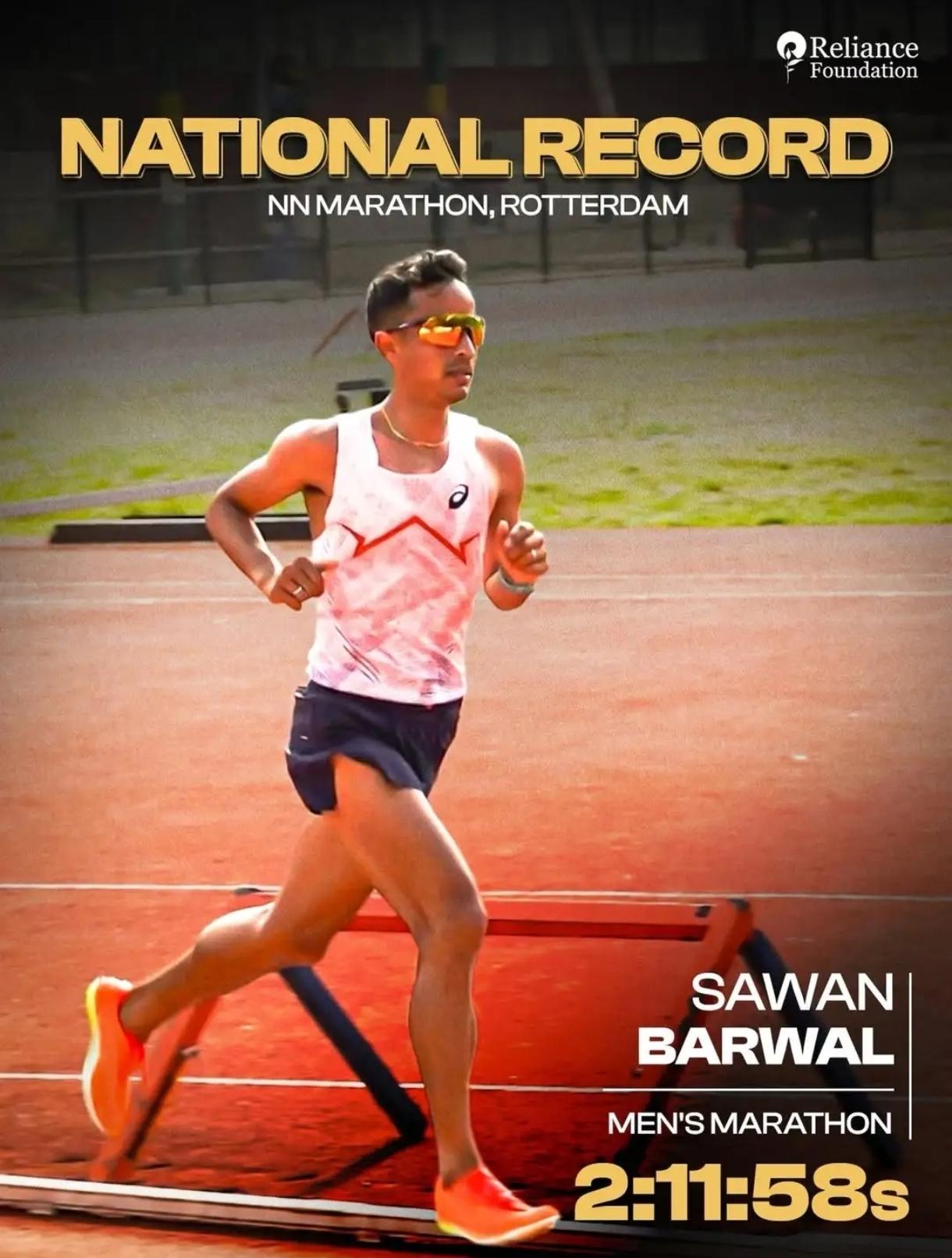 震撼！印度尘封48年的马拉松国家纪录，被彻底打破！鹿特丹马拉松，印度选手巴