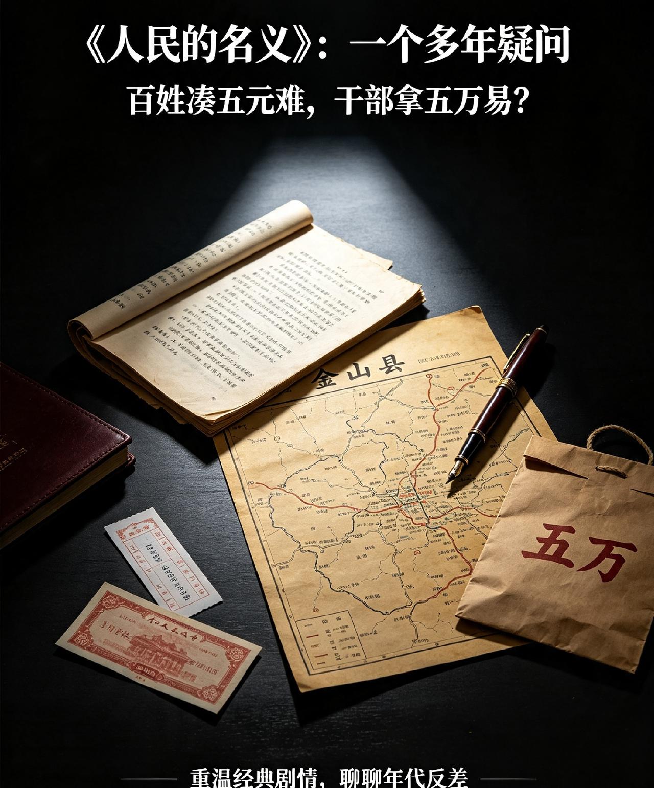看《人民的名义》时，我心里一直藏着个多年的小疑问，纯粹出于好奇，想问问大家。
