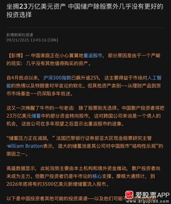 三郎之前就说过，这一轮牛市最大的两个原因，资产荒+市场流动性充足！大家的钱没处去