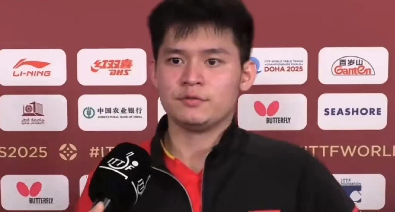 林诗栋前天混双出局，昨天男双又被淘汰，好在单打4-0顺利晋级。看采访觉得林