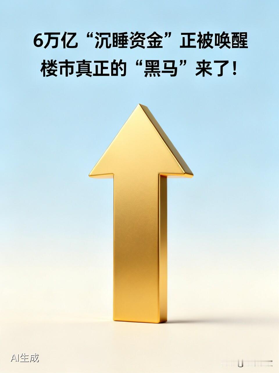 6万亿“沉睡资金”正被唤醒，楼市真正的“黑马”来了！谁也未曾料到，眼下楼