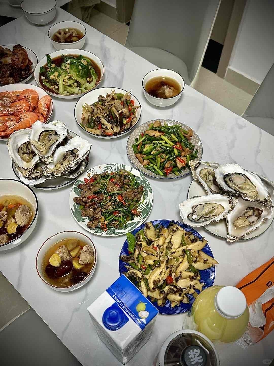 这样的菜招待女朋友可以吗？
