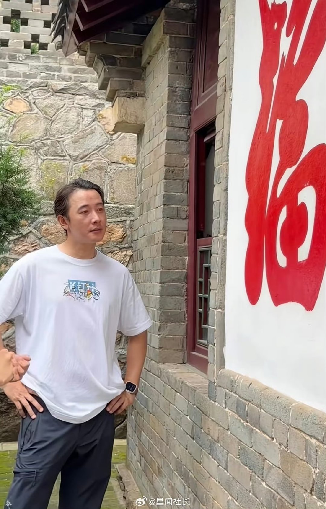 罗晋好憔悴罗晋素颜网友大孤山偶遇罗晋，看起来好憔悴！