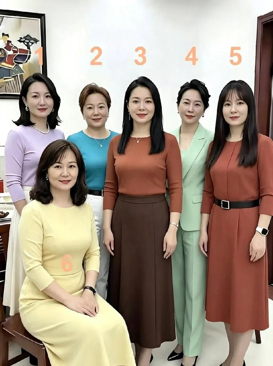 六位资深美女，都有个性，也都有自己的事业，您看上哪位了？