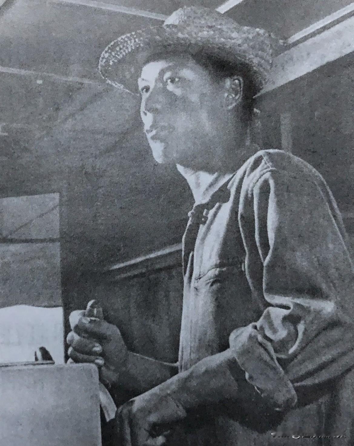 1974年1月，西沙自卫反击战荣立二等功的南海水产公司民兵许三烘。他所在的部队是