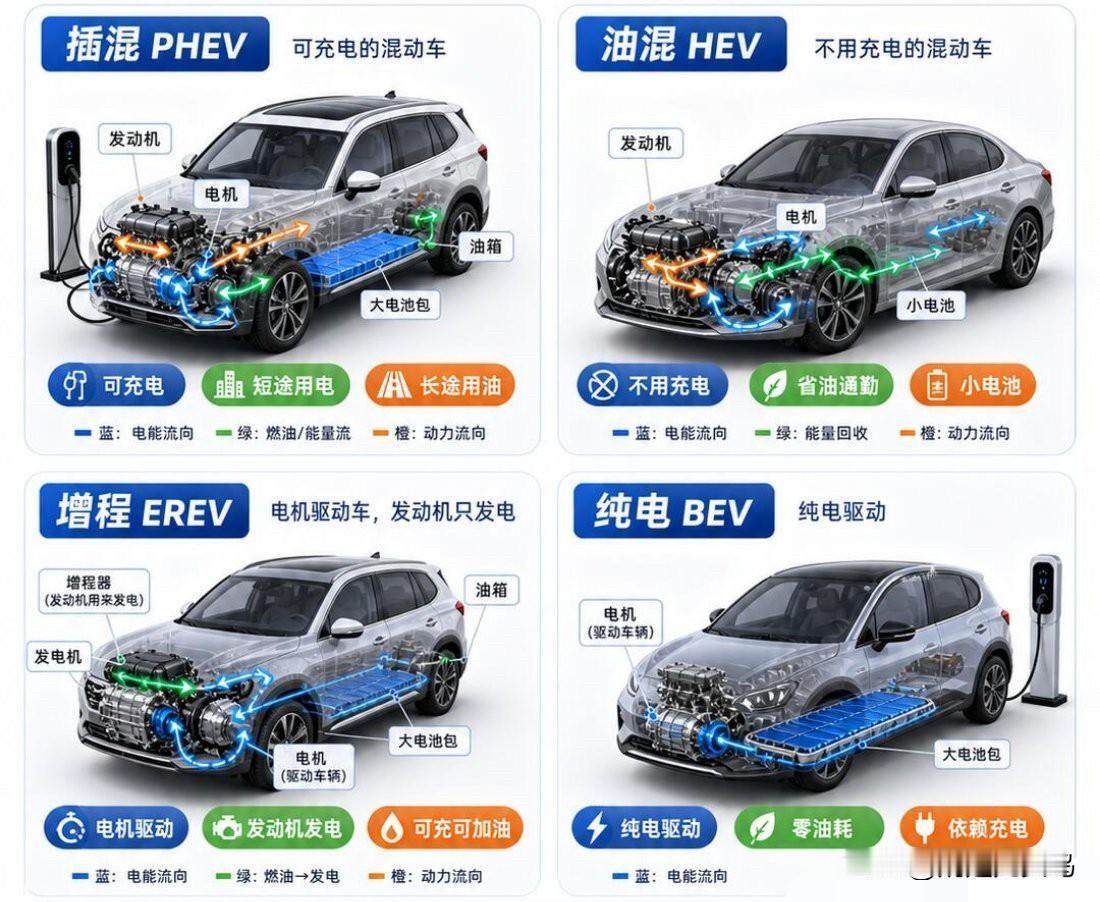2026年了还在纠结增程还是纯电？其实答案就一句话：有桩选纯电，没桩也选纯电，增
