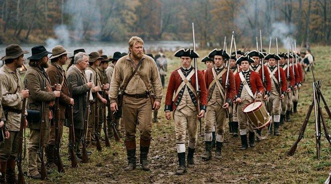 到1776年，普通美国士兵的身高比前来镇压他的英国红衣兵高出近8厘米。他们是