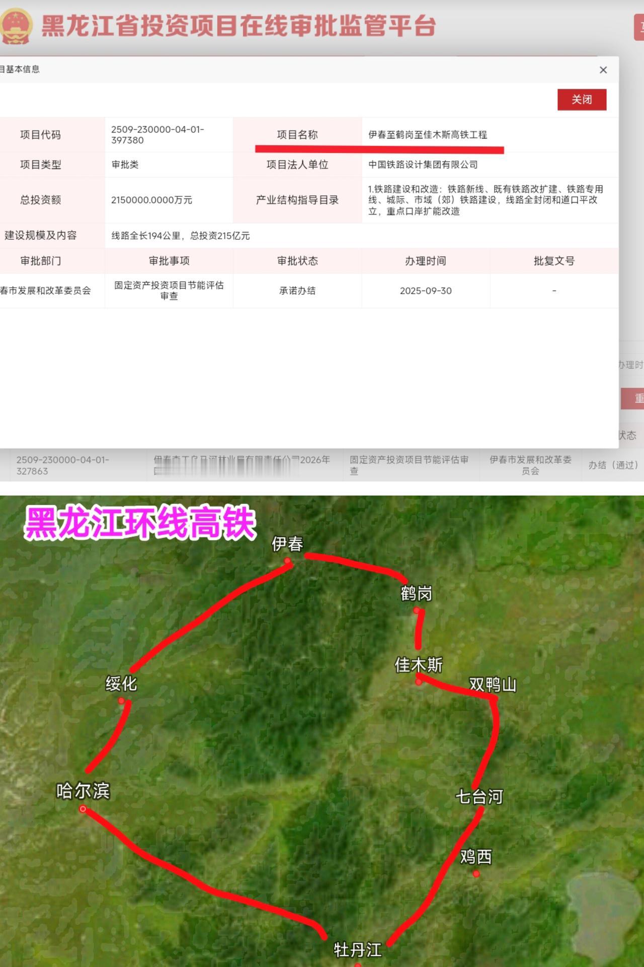 前几天从新闻上看伊春到鹤岗的高铁通过了伊春的批复，看到这里真的让人深有感触。如果