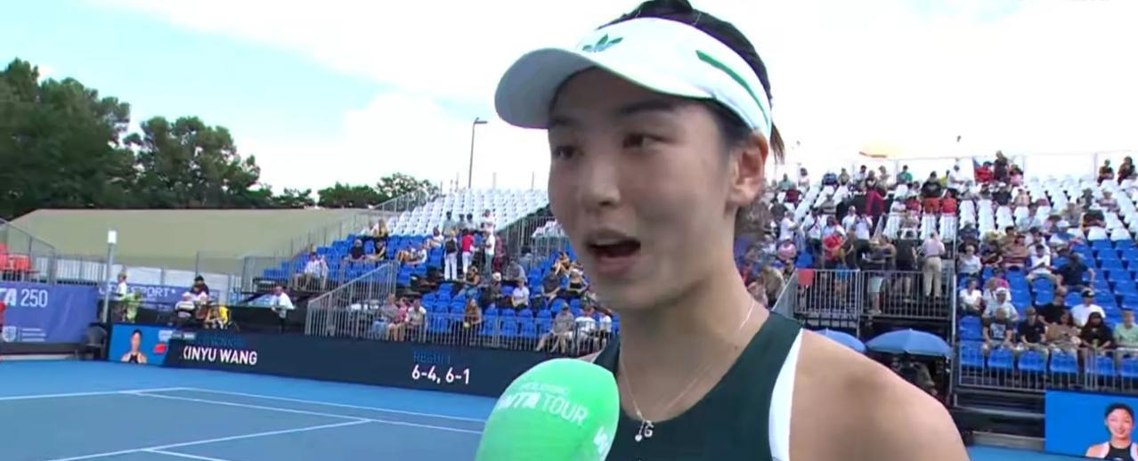 WTA250|布拉格站1/4决赛补赛，中国网球名将4号种子王欣瑜以6-46-1