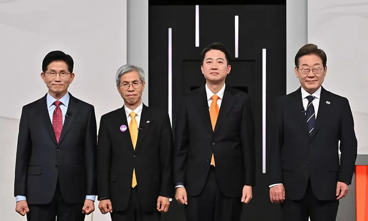 李在明又画饼韩国民众要当心韩国总统大选风云突变，李在明