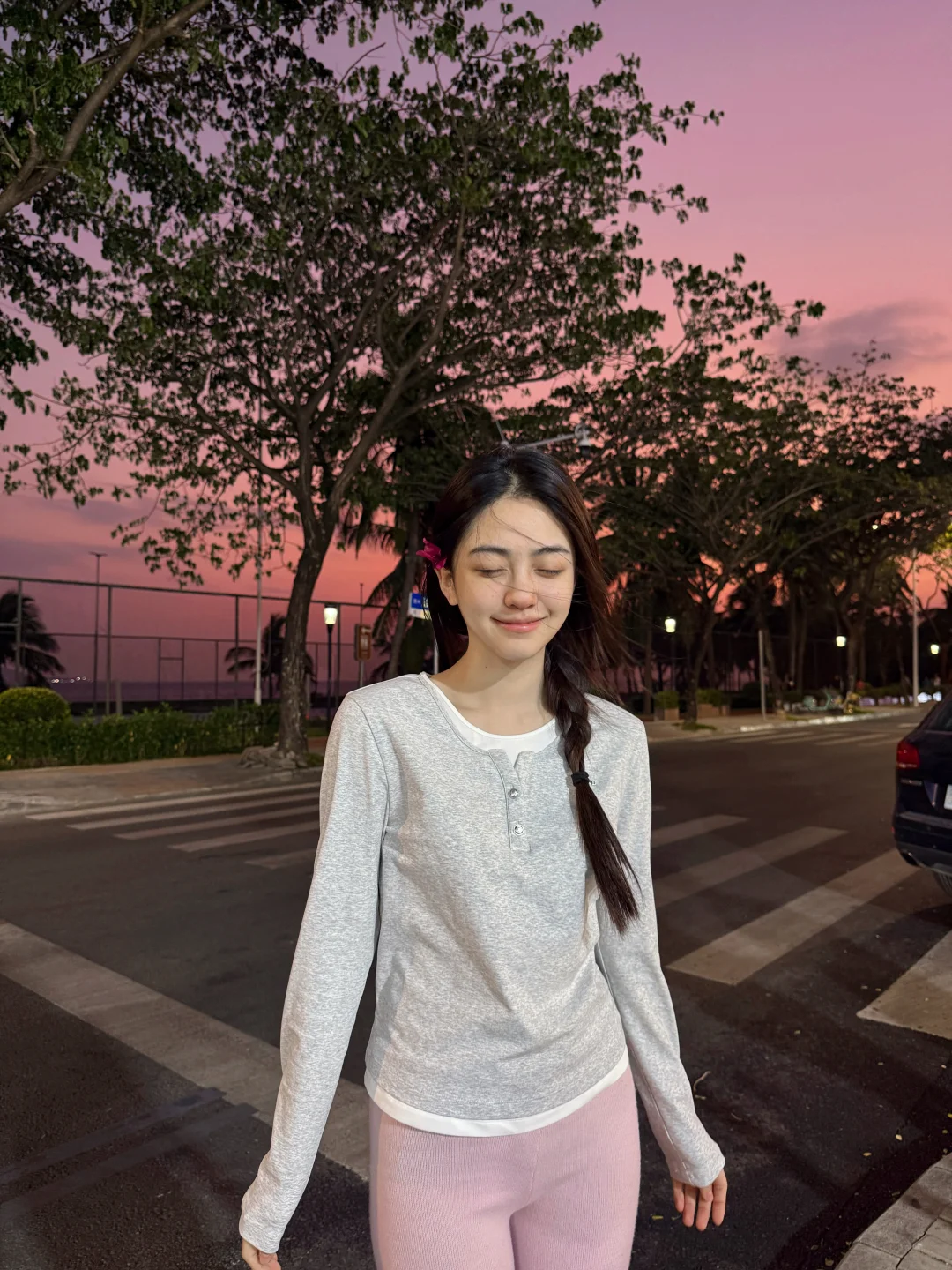 完全没有调过色的天空🎨