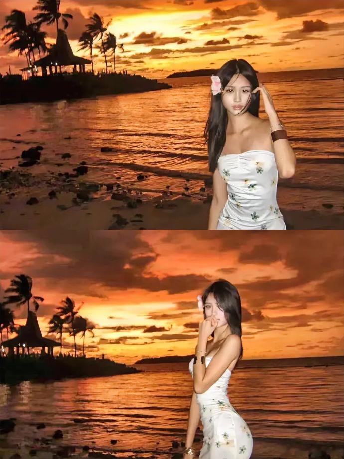 钟丽缇14岁的小女儿考拉大走性感少女风，不愧是性感“美人鱼”的女儿。​​​​