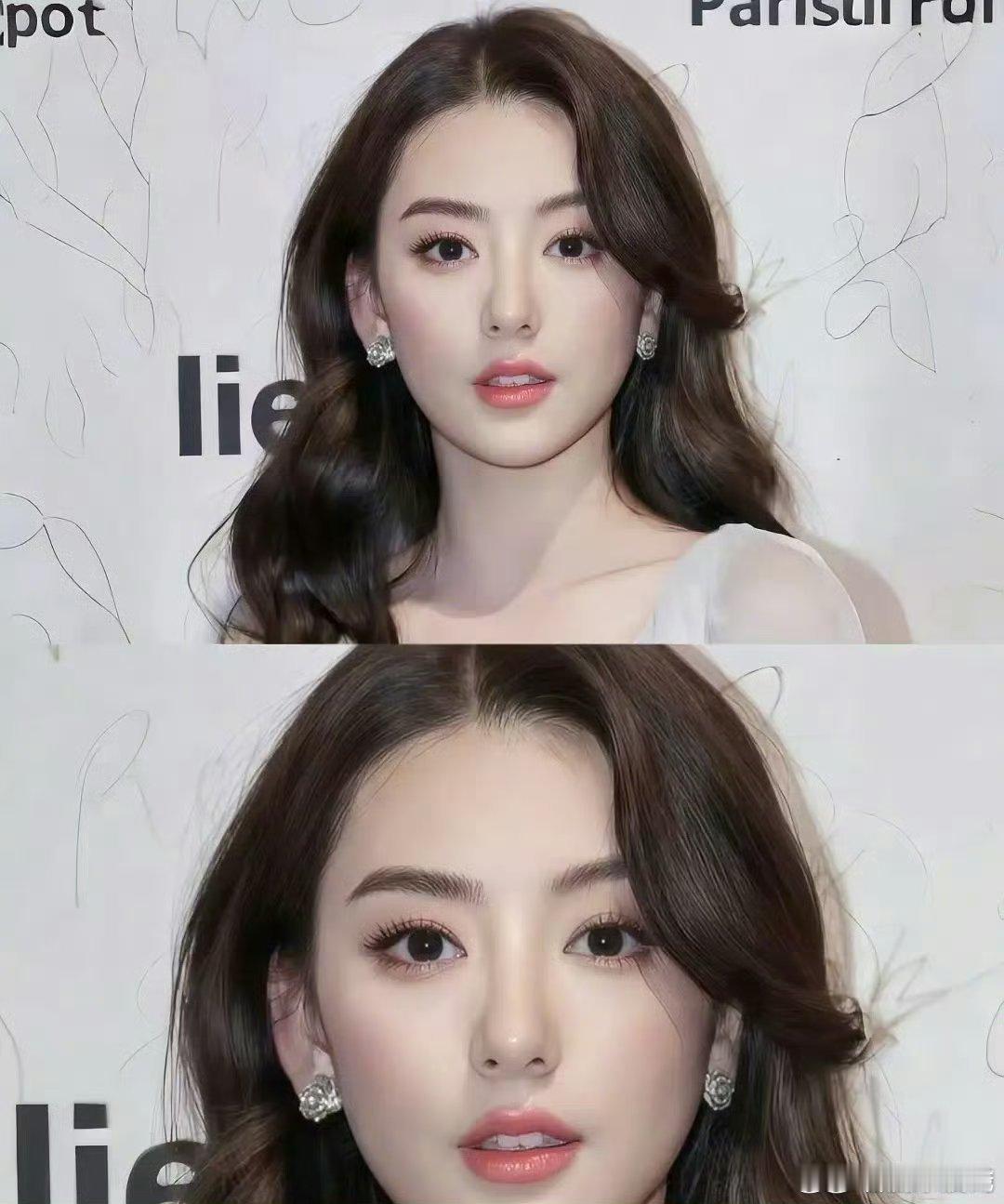郭富城的女儿好美，顶美的妈，天王的爸，这个鼻子和头包脸骨相长大了不要太惊艳！​