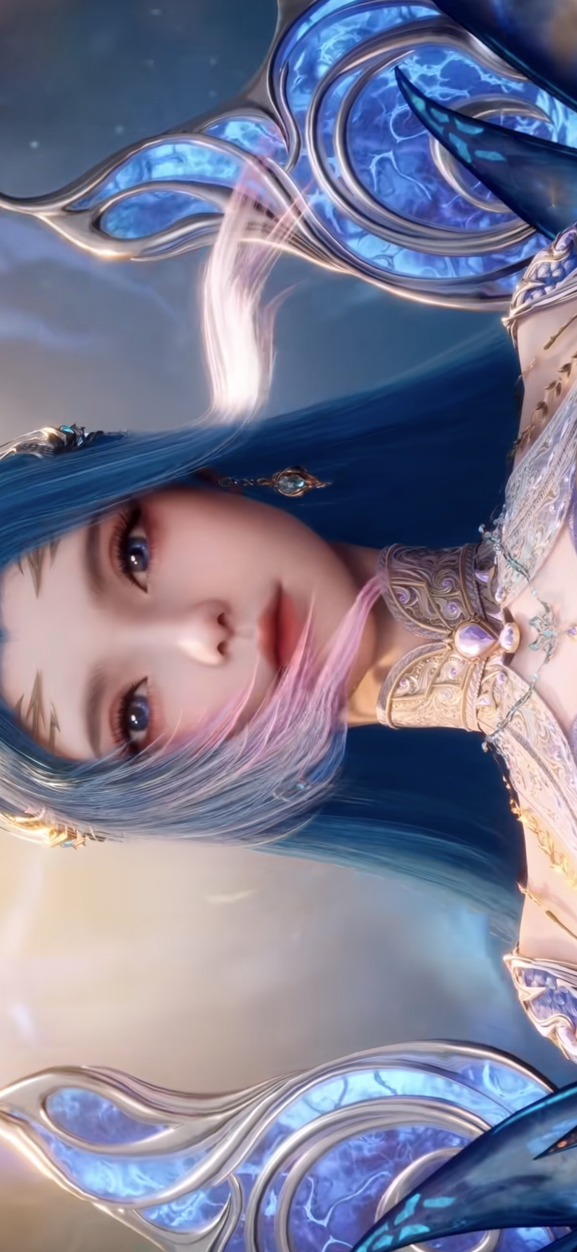 唐舞桐绝美壁纸💙老婆好美，爱了爱了呀！动漫点评团国漫点评团斗罗大陆