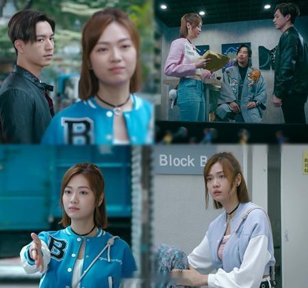 明报：游嘉欣美肌百变背心造型获赞青春无敌孖吴伟豪闹市飞车TVB剧集《非常检控