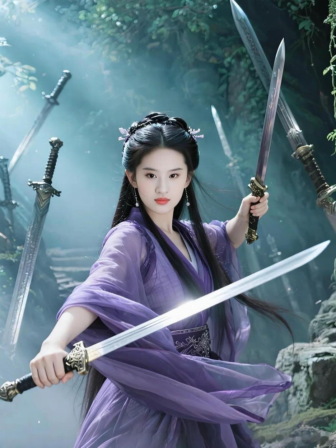 一眼倾城神仙姐姐，古装封神、踏足国际，刘亦菲美图合集🌹刘亦菲