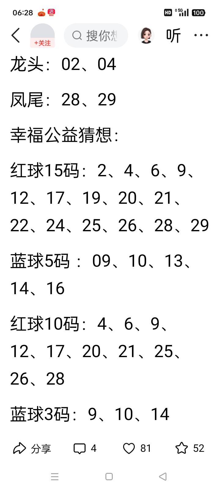 一、基础数据复盘1、上期26084开奖红球：01、05、06、10、