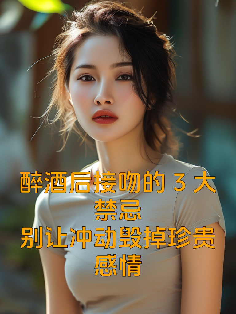 醉酒后接吻的3大禁忌：别让冲动毁掉珍贵感情