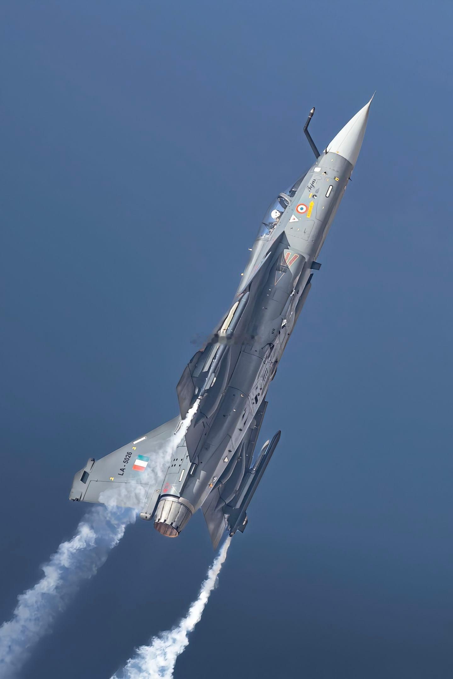 迪拜航展！印度“光辉战机”坠毁前表演，现场拍摄的绝版照片，37岁的驾驶员Syal