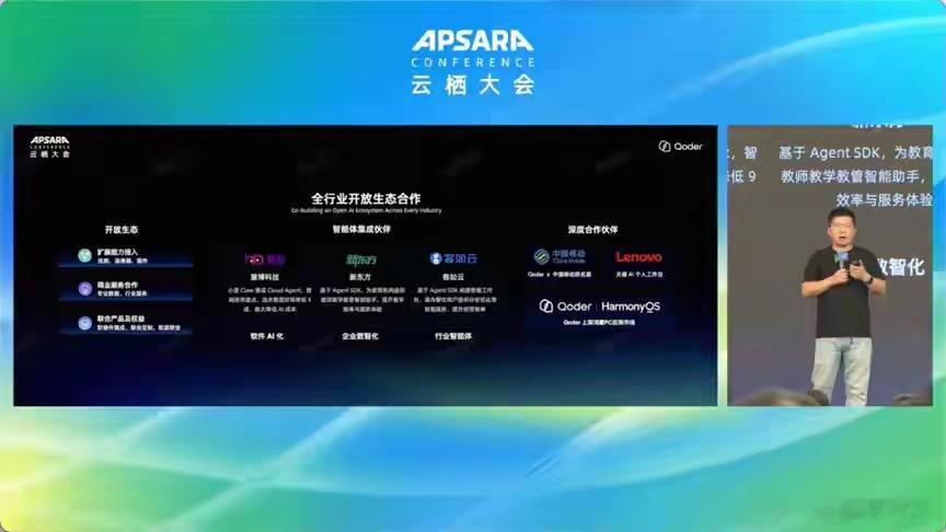 很不错，鸿蒙成阿里“深度合作伙伴”，Qoder上架鸿蒙PC。在最近召开的阿里云栖