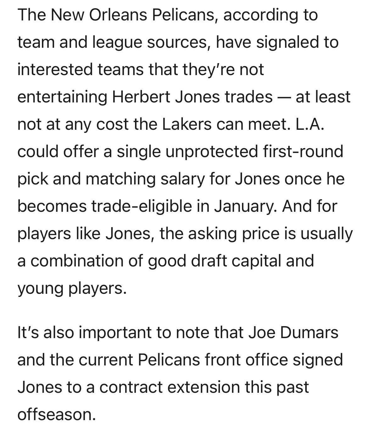 湖人记者DanWoike：据球队和联盟消息人士透露，鹈鹕队已向有意向的球队放出