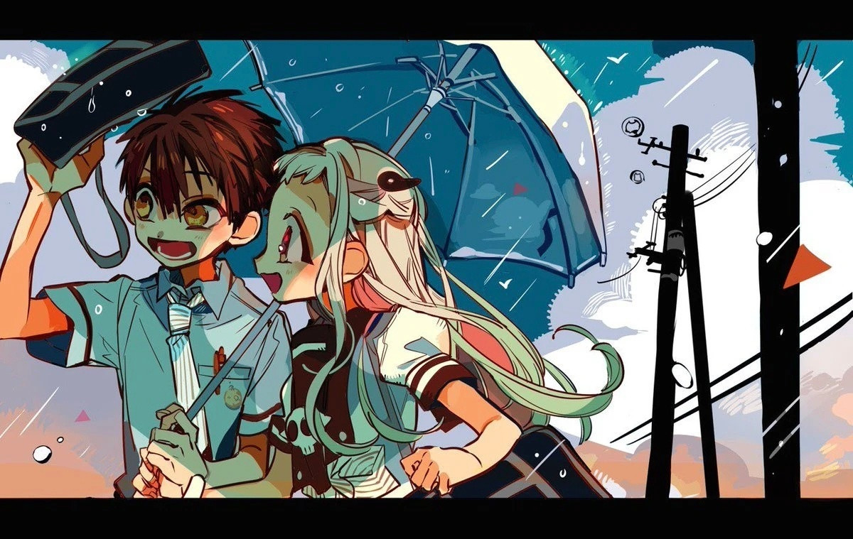 动漫次元整活好有意思地缚少年花子君一组赛璐璐风格的花子君插画。​​​